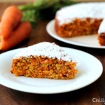 Carrot and Almond Cake- no oil, no butter