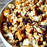 Movie Treats: Ras el Hanout Spiced Popcorn with Chocolate