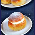 Swedish Semlor Recipe – Cardamom Sweet Rolls filled with Almond Paste